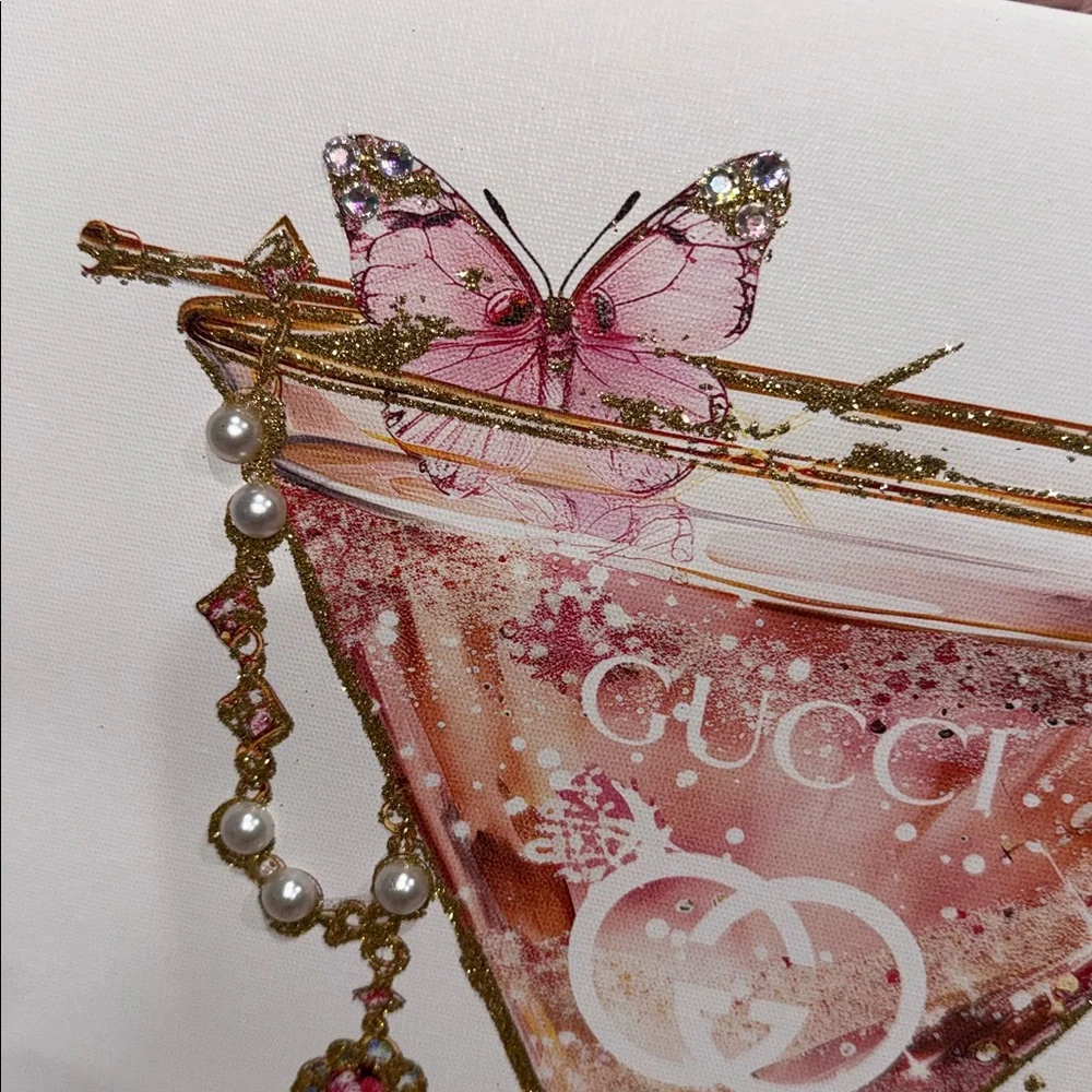 Luxury Inspired Canvas Painting
